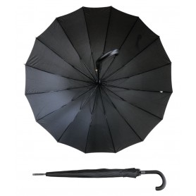 7001 Ομπρέλα Μπαστούνι  Αυτόματι Διάμετροσ 130σμ με 16 Ακτίνες