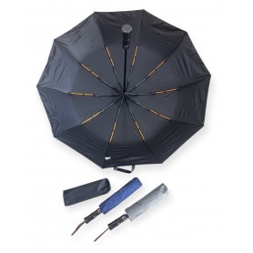10597 Ομπρέλα Σπαστή Αυτόματι Διάμετροσ 110 Σμ με 10 Ακτίνες open-close  κε  Αντιανεμικη