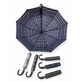 417 Ομπρέλα Σπαστή Αυτόματι Διάμετροσ 115 Σμ με 9 Ακτίνες open-close  κε  Αντιανεμικη