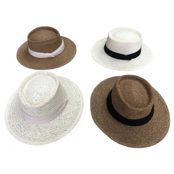 Καπέλο γυναικείο ψάθινο 601-3