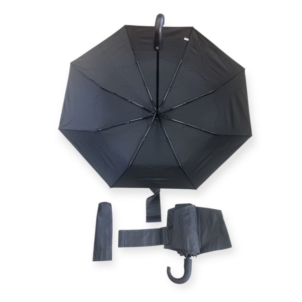 024377,Ομπρέλα Σπαστή Αυτόματι Διάμετροσ 110 Σμ με 8 Ακτίνες open-close  κε  Αντιανεμικη