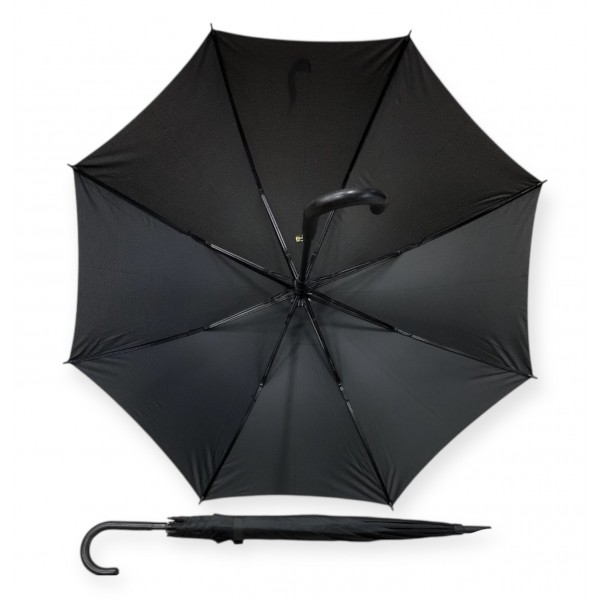 610-5 Ομπρέλα Μπαστούνι Αυτόματι Διάμετροσ 140σμ με 8 Διπλές  Ακτίνες