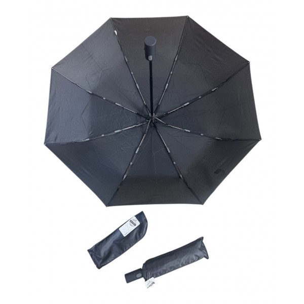 3002,Ομπρέλα Σπαστή Αυτόματι Διάμετροσ 110 Σμ με 8 Ακτίνες open-close  κε  Αντιανεμικη